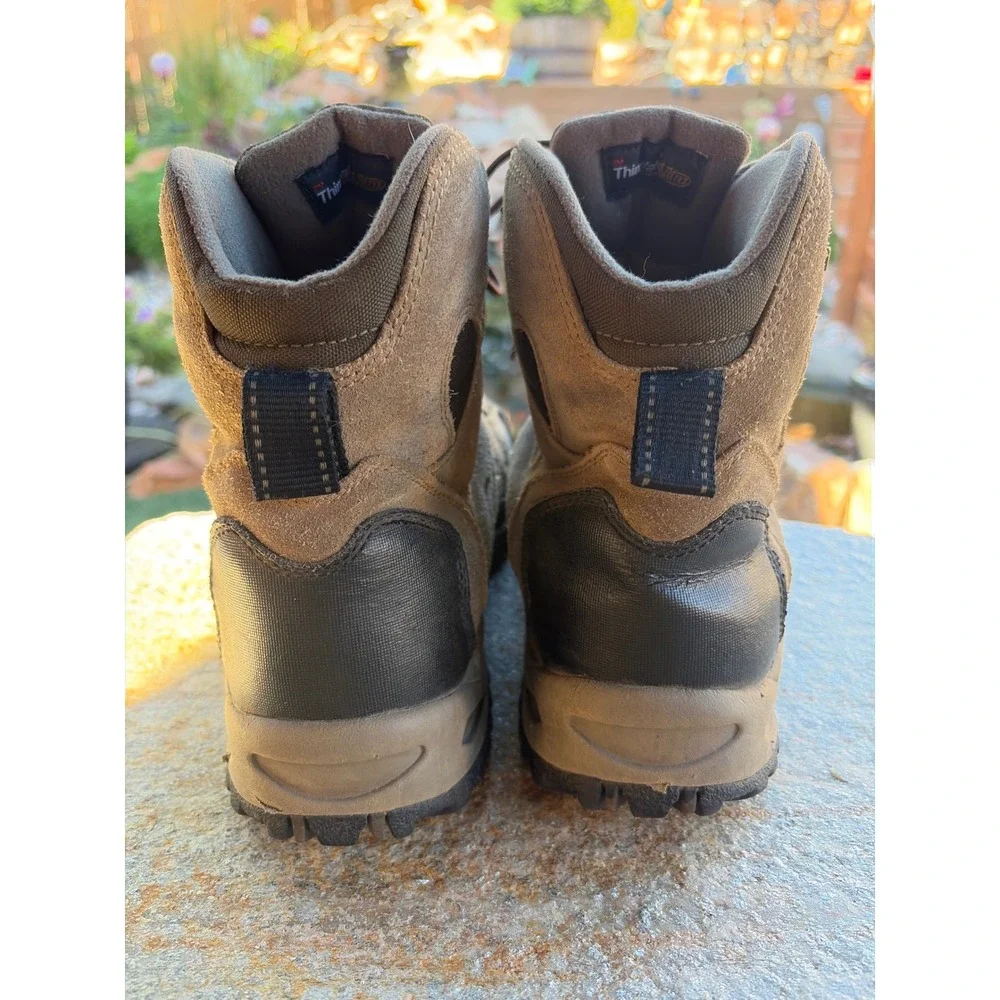 Cabelas Dry-Plus Thinsulate Hunting Boots Mens 11.5 D Brown Suede 83-0535